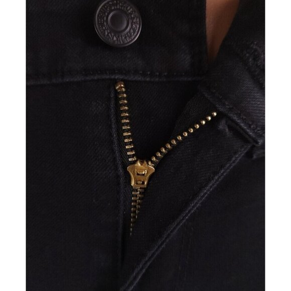 Levi's 721 High Rise Skinny Jeans Size XS 25 x 30 Soft Black $95 - Picture 10 of 16